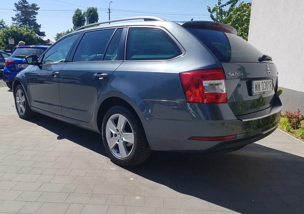 Skoda Octavia cena 34800 przebieg: 197000, rok produkcji 2018 z Grodzisk Mazowiecki małe 254